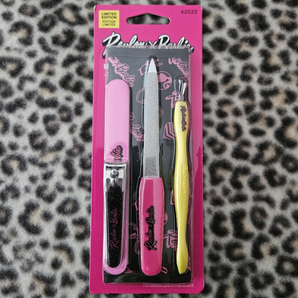 Revlon x Barbie Manicure Essentials Kit, Limited Edition, Brand New/Never Opened